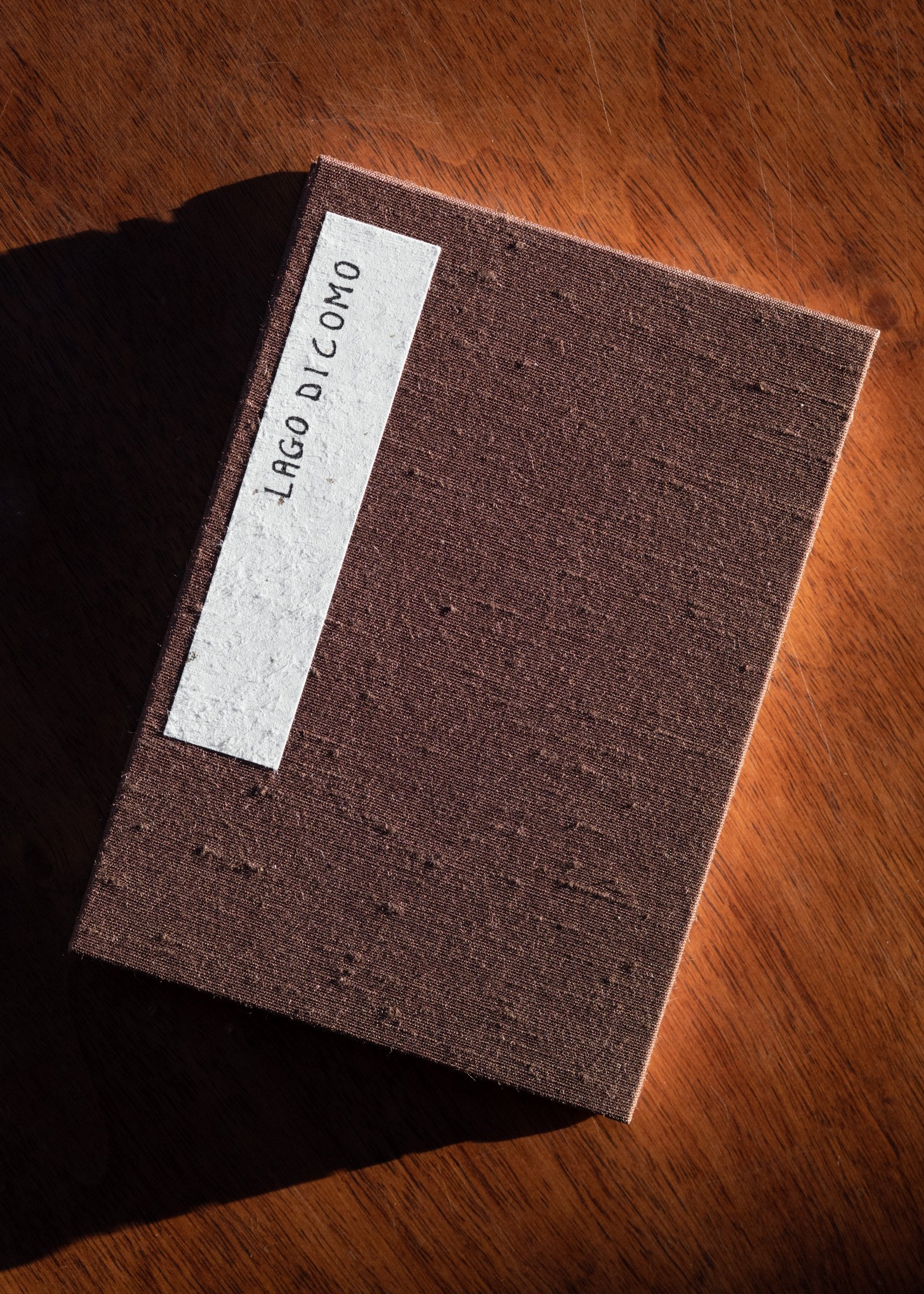 Lago di Como — artist book, photograph 1